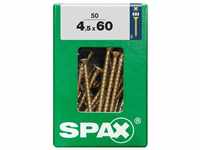 Spax International Spax 4,5x60 Pozi gelb 50 St. (4081020450607)