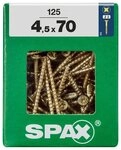 SPAX Holzbauschraube Spax Universalschrauben 4.5 x 70 mm PZ 2 - 125