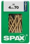 SPAX Holzbauschraube Spax Universalschrauben 4.5 x 70 mm PZ 2 - 50 Stk.