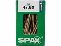 Spax International Spax 4,5x80 Pozi gelb 50 St. (4081020450807)