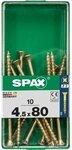 SPAX Holzbauschraube Spax Universalschrauben 4.5 x 80 mm PZ 2 - 10 Stk.