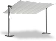Leco Standmarkise Pergola &Uuml;berdachung Sonnenschutz Pavillon Sonnendach WAVED 4x2,5 m