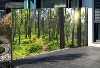 J&uuml;rgen Westerholt GmbH Seitenmarkise Seitenmarkise mit Fotodruck 160x300 cm,