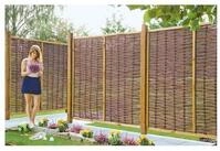 Tetzner & Jentzsch Gartenzaun FOGO Weidengeflechtzaun