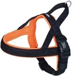 Nobby Hunde-Geschirr Norweger Geschirr Mesh Preno neonorange Bauchumfang: 75-98 cm