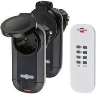 Brennenstuhl Funksteckdose Comfort-Line Funkschalt-Set IP 44 1507030