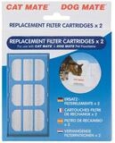 CAT MATE Trinkbrunnen Ersatzfilter f&uuml;r Trinkautomat 335 - 2 St&uuml;ck