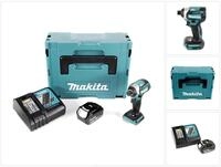 Makita Akku-Schlagschrauber DTD 154 RM1J Akku Schlagschrauber 18V 1/4" 175Nm