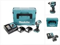Makita Akku-Schlagschrauber DTD 154 RTJ Akku Schlagschrauber 18V 1/4" 175Nm...