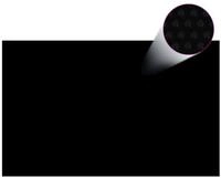 vidaXL Solar Panel, Treibende Pool Solarfolie rechtecking 8 x 5 m Pools, schwarz