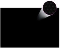 vidaXL Solar Panel, Treibende Pool Solarfolie rechtecking 6 x 4 m Pools, Schwarz