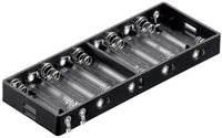 Goobay Batteriew&auml;chter Goobay 11986 Batteriehalter 10x Mignon (AA)...