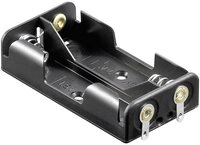 Goobay Batteriew&auml;chter Goobay 46552 Batteriehalter 2x Mignon (AA)...