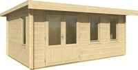 LASITA MAJA Gartenhaus BARUDA, BxT: 570x415 cm, (Set, inkl. Fussbodenbretter zum