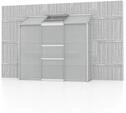Vitavia Gew&auml;chshaus Ida 1300 HKP 4mm Alu mit 1 Fenster Garten
