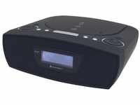 Soundmaster URD480SW Radiowecker DAB+ UKW CD-Player Hörbuchfunktion...