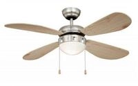 AireRyder Deckenventilator Deckenventilator Classic 105 cm Nickel / Kiefer, Mit
