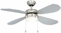 AireRyder Deckenventilator Deckenventilator Classic 105 cm Nickel / Silber, Mit