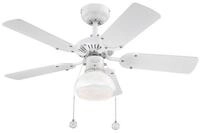Westinghouse Deckenventilator Deckenventilator Princess Radiance Wei&szlig; 90 cm mit