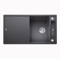 Blanco Granitsp&uuml;le AXIA III 5 S Silgranit mit Glasschneidbrett, InFino, 91,5/510 cm