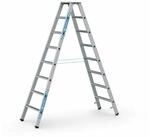 Zarges Stehleiter ZARGES Saferstep B - LM-Stufen-Stehleiter 2 x 8 Stufen