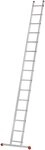 Hailo Anlegeleiter S60 ProfiStep uno, Aluminium-Anlegeleiter 15 Sprossen