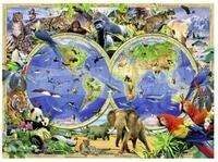 Ravensburger Puzzle World of Wildlife, 300 St&uuml;ck., Puzzleteile