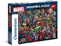 Clementoni® Puzzle Impossible Collection, Marvel, 1000 Puzzleteile, Made in...