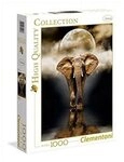 Clementoni&reg; Puzzle Panorama - Der Elefant, 1000 Puzzleteile