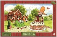 Tr&ouml;tsch Verlag Puzzle Rahmenpuzzle Pettersson und Findus 15-teilig, 15...