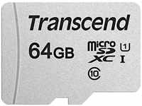 Transcend microSDXC-Karte 64GB Class 10, UHS-I Speicherkarte