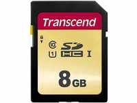 Transcend SDHC-Karte 8GB Class 10 UHS-I Speicherkarte