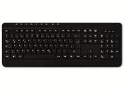 Mediarange MEDIARANGE USB-Tastatur MROS102, QWERTZ, schwarz Tastatur