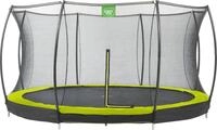 EXIT Bodentrampolin Silhouette, &Oslash; 427 cm, mit Sicherheitsnetz