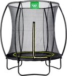 EXIT Gartentrampolin Silhouette, mit Sicherheitsnetz