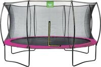 EXIT Gartentrampolin Silhouette, &Oslash; 427 cm, mit Sicherheitsnetz