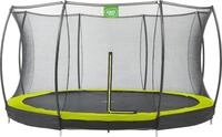 EXIT Gartentrampolin Silhouette Ground, &Oslash; 366 cm, mit Sicherheitsnetz