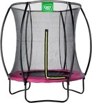 EXIT Gartentrampolin Silhouette, mit Sicherheitsnetz