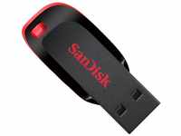 Sandisk USB-Stick Cruzer Blade schwarz, rot 16 GB USB-Stick