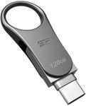 SILICON POWER USB-Stick (USB Pendrive Silicon Power Mobile C80 Grau Titan 128...