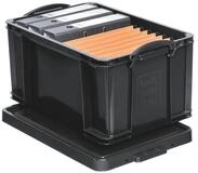 REALLYUSEFULBOX Aufbewahrungsbox, 48 Liter, verschlie&szlig;bar und stapelbar