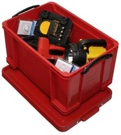 REALLYUSEFULBOX Aufbewahrungsbox 1 Aufbewahrungsbox 48 Liter - rot