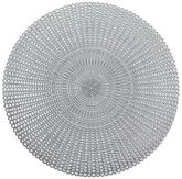 Zeller Present Platzset Cut out" Kunststoff, (1-St), rund, silber, &Oslash;41 cm (1 St&uuml;ck)