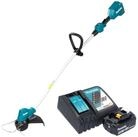 Makita Akku-Rasentrimmer DUR 189 RF Akku Rasentrimmer 18 V 300 mm Brushless +...