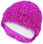 Fashy Badekappe Fashy - Badehaube Badekappe R&uuml;schenbadehaube R&uuml;schen Damen Pink