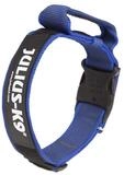 Julius-K9 Hunde-Halsband Halsband mit Griff blau