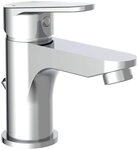 Sch&uuml;tte Waschtischarmatur Futura Wasserhahn Bad mit Zugstange, DVGW zertifiziert.