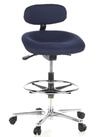 hjh OFFICE Drehstuhl Counterstuhl Work Mf Stoff ohne Armlehnen (1 St), Arbeitsstuhl