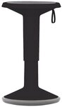 Interstuhl Sitzhocker INTERSTUHL Hocker UPis1 100U Blauer Engel Nr. 10362472, schwarz