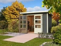 Karibu Gartenhaus KARIBU Gartenhaus Stockach 246&times;186 cm 19 mm, BxT: 246x186 cm